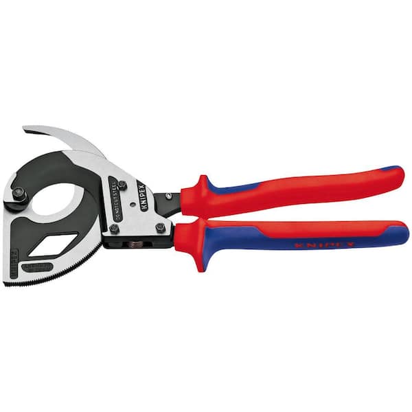 KNIPEX Heavy Duty Forged Steel Cable Cutter with Multi-Component Comfort Grip