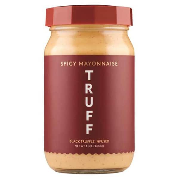 Truff Gluten Free Spicy Black Truffle Mayonnaise Hot Sauce 8 oz. Jar