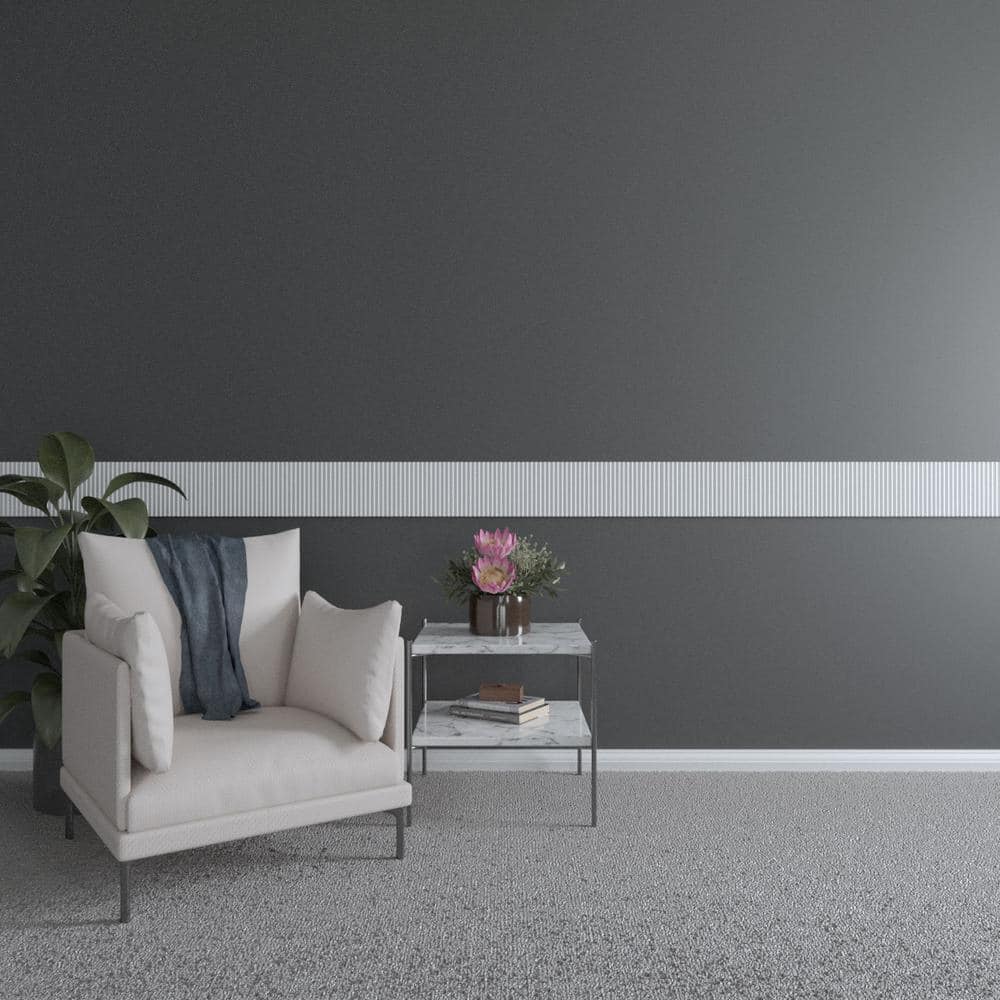 94.5 in Gray Primed Polyurethane Panel Moulding