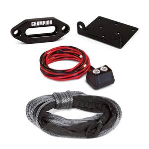 ATV/UTV Synthetic Rope Winch Kit with Hawse Fairlead