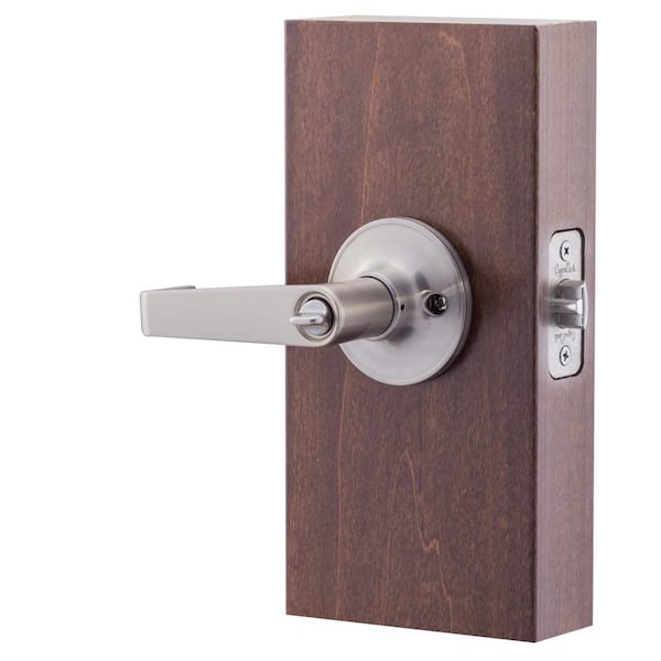 Copper Creek Avery Satin Stainless Keyed Entry Door Handle
