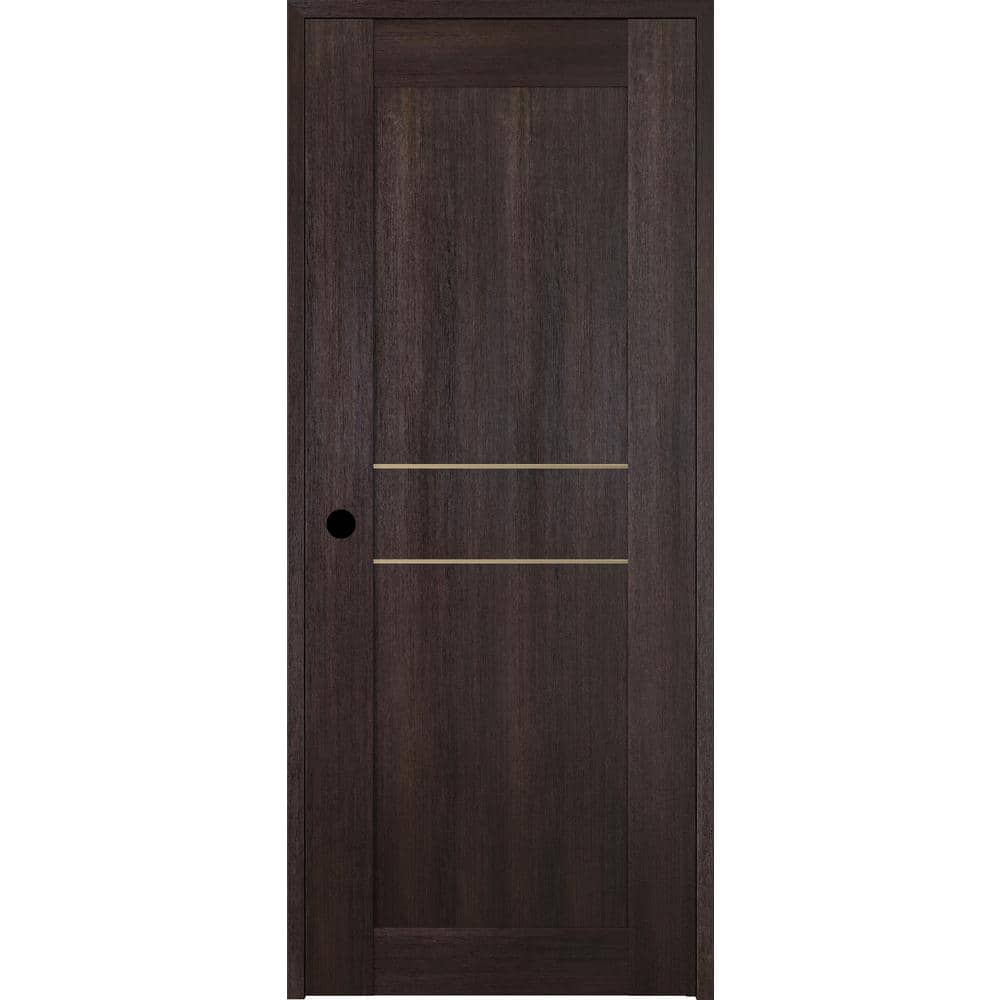 Vona 07 2HN Gold 24 in. x 80 in. Right-Handed Solid Core Veralinga Oak Textured Wood Single Prehung Interior Door price history on PriceWatchPro