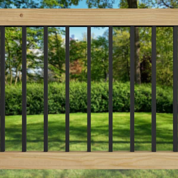 Deckorators Black Estate Horizontal Plastic Baluster Connector (20