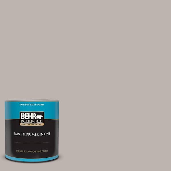 BEHR PREMIUM PLUS 1 qt. PPU1812 Graceful Gray Satin