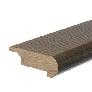 Solid Hardwood Kyril 0.5 in. T x 2.75 in. W x 78 in. L Overlap Stair Nose