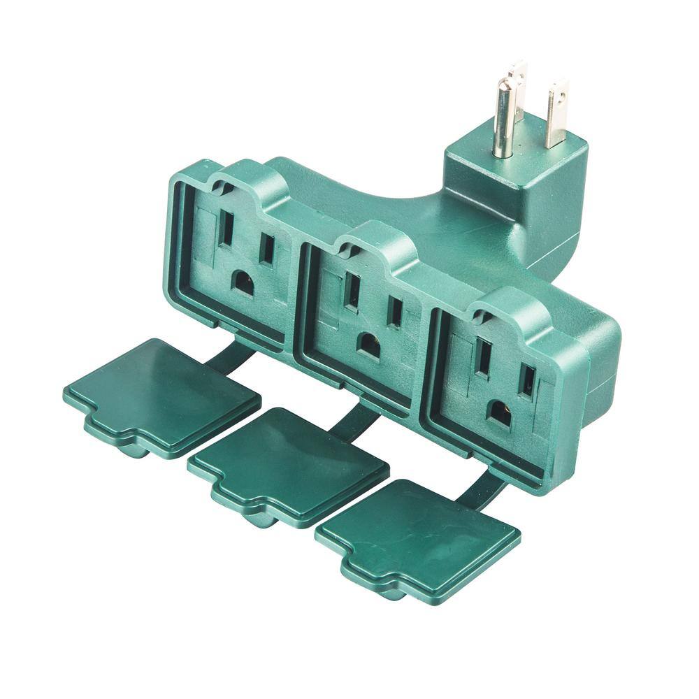 15 Amp Heavy-Duty Adapter with Protection Cover