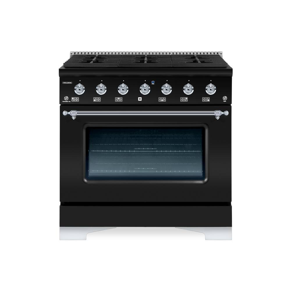 Hallman CLASSICO, 36IN, 6 Burner Freestanding Single Oven Gas Range