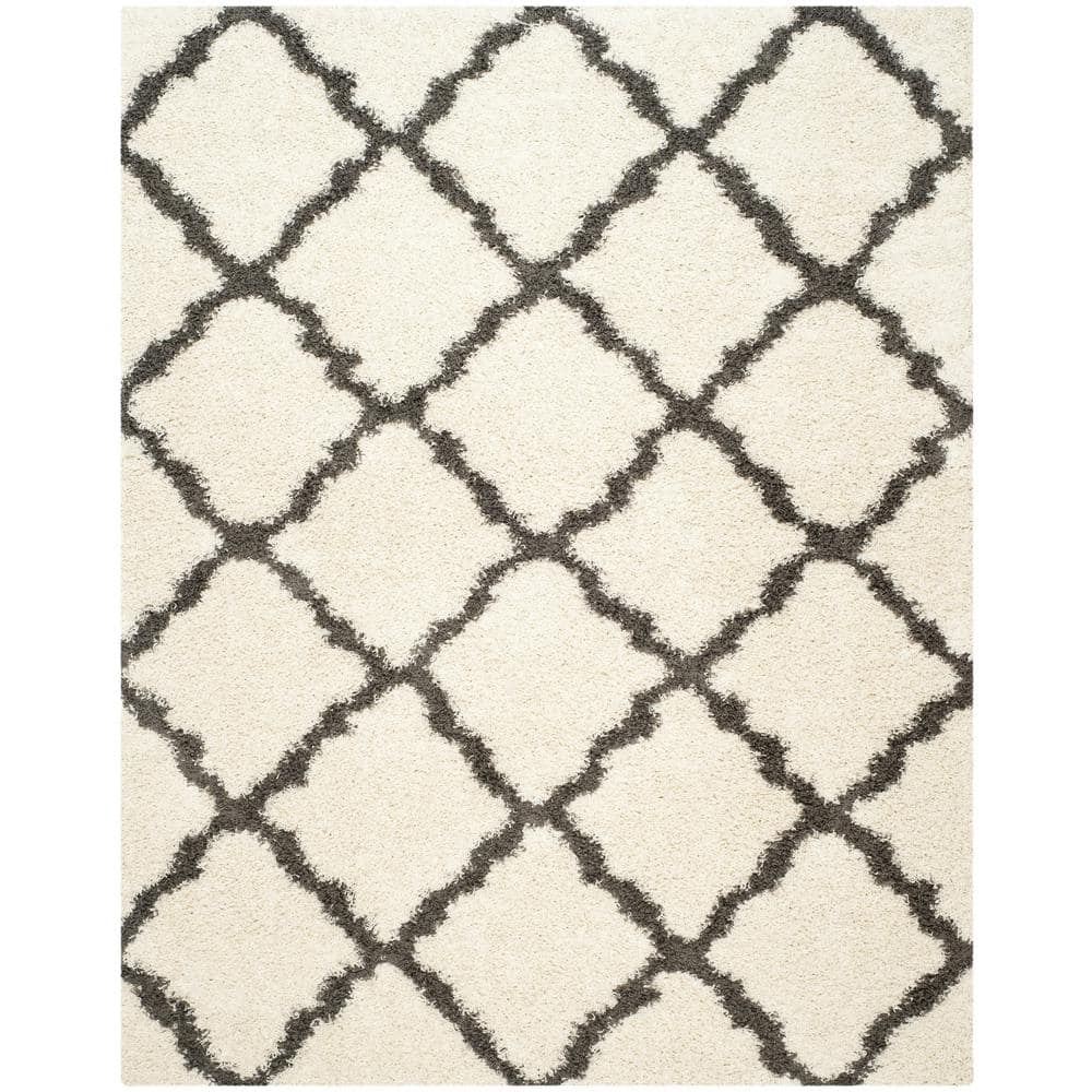 Townsend Ivory/Dark Gray 8 ft. x 10 ft. Geometric Area Rug price history on PriceWatchPro