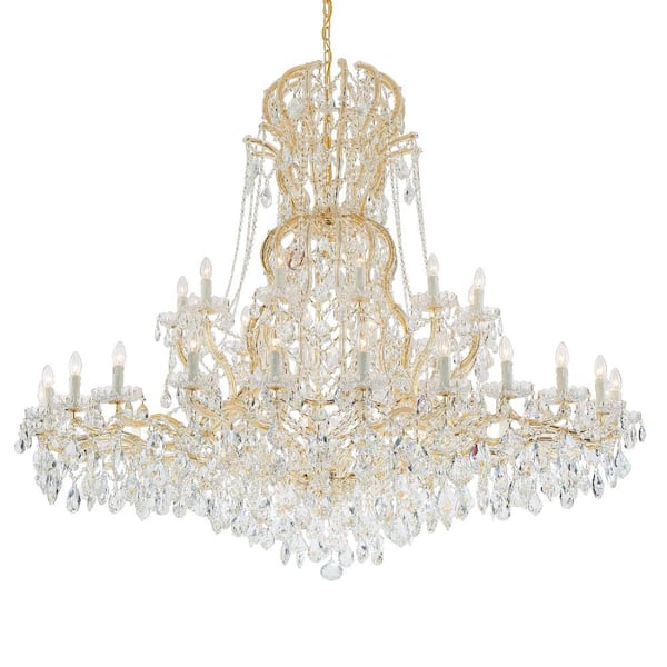 maria theresa chandelier home depot