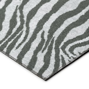 Kruger Flannel 1 ft. 8 in. x 2 ft. 6 in. Animal Print Accent Rug