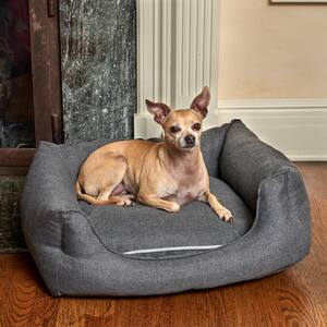 beautyrest large ultra plush cuddler pet bed