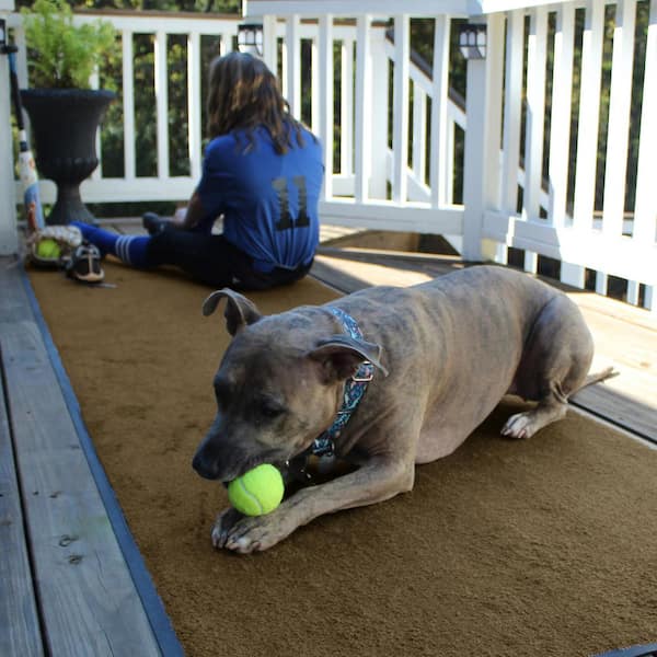 Dirt Stopper Supreme 36 in. x 60 in. Door Mat Golden Brown