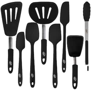 Heat Resistant Rubber Silicone Spatula (Set of 8)