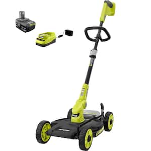 ONE+ 18V 12 in. Cordless Mower with 4.0 Ah Battery and Charger
