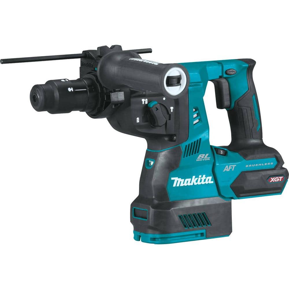 Makita 40V Max XGT Brushless Cordless 1-1/8 in. Rotary Hammer, with  Interchangeable Chuck, AWS Capable (Tool Only) GRH02Z