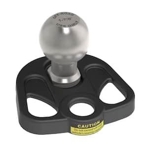 3-Way Hitch Plate and Towing Ball