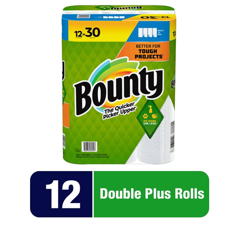 Brawny Tear-A-Square Paper Towels, Double Rolls - 8 rolls