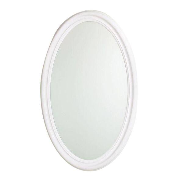 MAAX Evolution 20 in. x 30 in. Mirrored Recessed or Surface Mount Medicine Cabinet in White