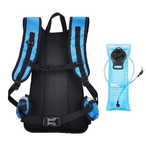 SKYSHALO Hydration Backpack, 15 L Insulated Hydration Pack Backpack with 3 L TPU Water Bladder Hiking Water Backpack with Storage