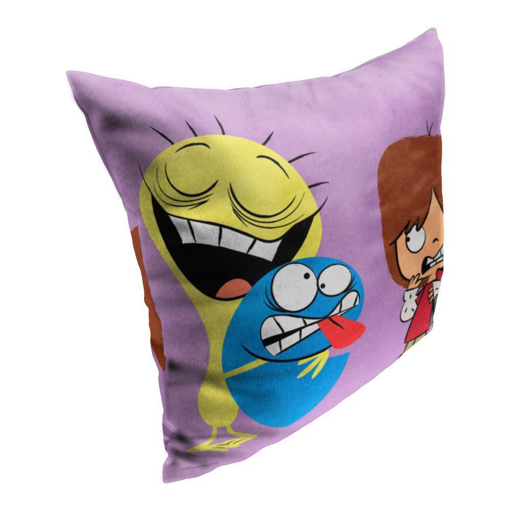 Cartoon Network Foster's Home Purple Polyester Kids Pillow 18x18