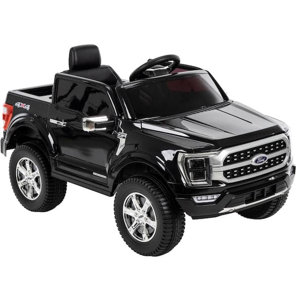 Huffy Ford F-150 Platinum 6-Volt Battery Kids Ride-On Truck in Black 17581  - The Home Depot