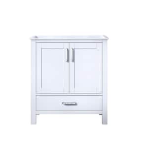 Jacques 30 in. W x 22 in. D White Bath Vanity without Top
