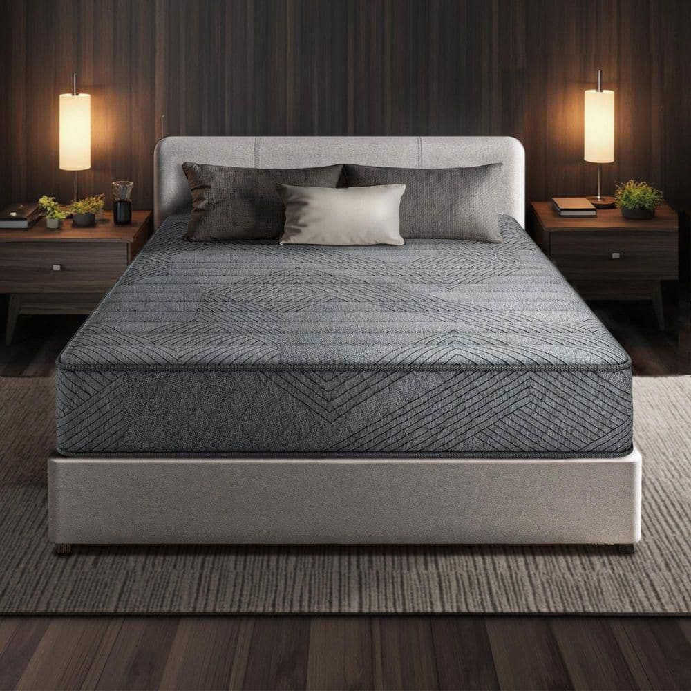 Cooling Innerspring Full Medium Memory Foam 12 in. Bed-in-a-Box Mattress price history on PriceWatchPro