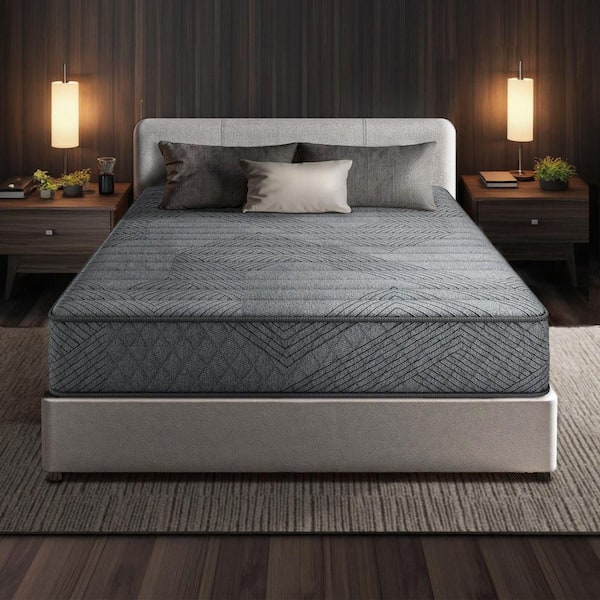 Babo Care Cooling Innerspring Queen Medium Memory Foam 12 in. Bed-in-a-Box Mattress