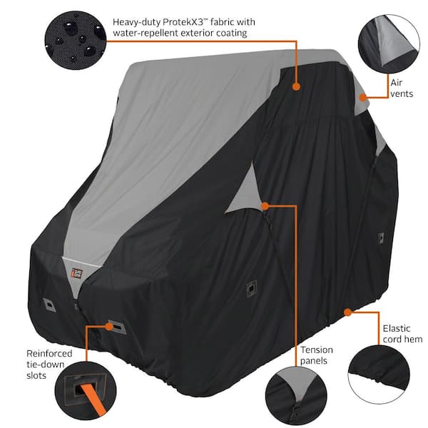 Classic Accessories Large UTV Deluxe Storage Cover 18-064-043801-00 - The  Home Depot