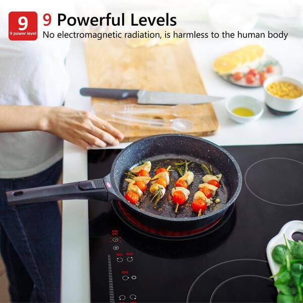 IsEasy 30 in. 5 Elements Ceramic Glass Surface Radiant Electric