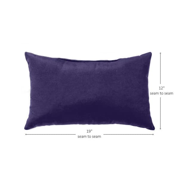 Navy lumbar hot sale throw pillow