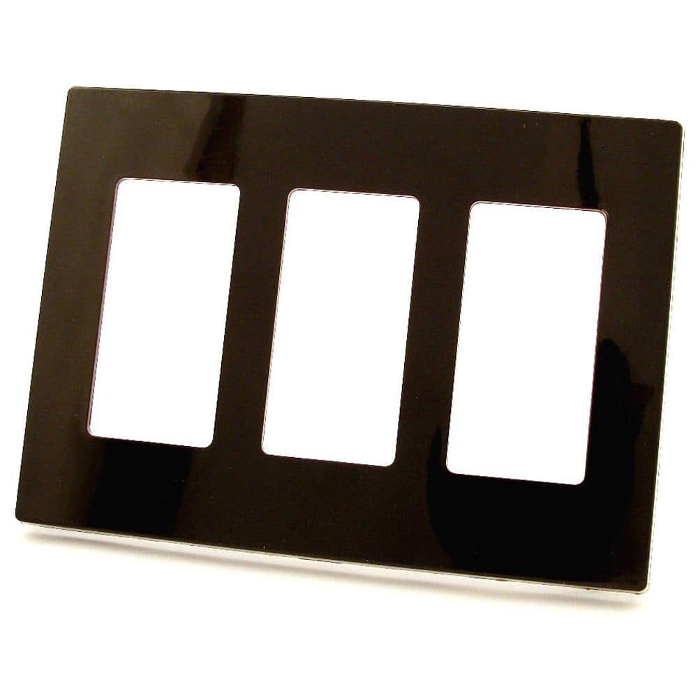 3-Gang Brown Decora/Rocker Polycarbonate Standard Screwless Wall Plate (1-Pack) 80311-S0 price history on PriceWatchPro