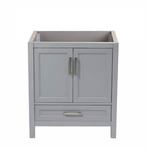 Salerno 31 in. W x 22 in. D Bath Vanity Cabinet Only in Grey