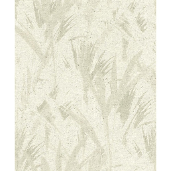 Advantage Chet Green Spray Paper Textured Non-Pasted Wallpaper Roll