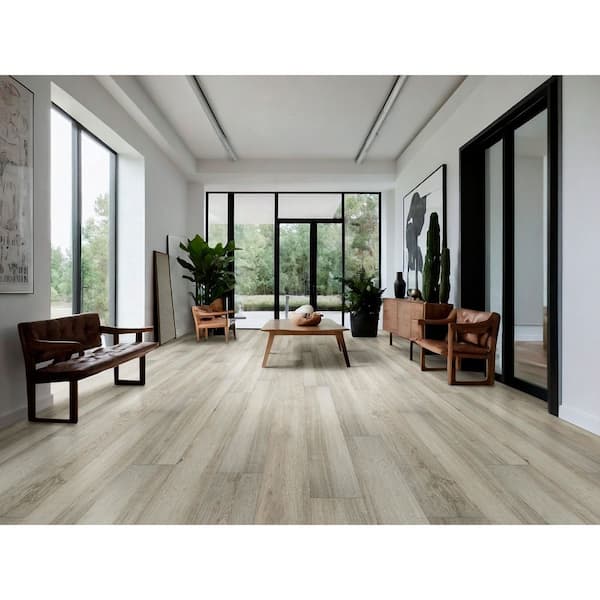 Fireside 20 MIL x 9 in. x 48 in. Waterproof Rigid Core Luxury Vinyl Plank Flooring (29.94 sq. ft./Case)