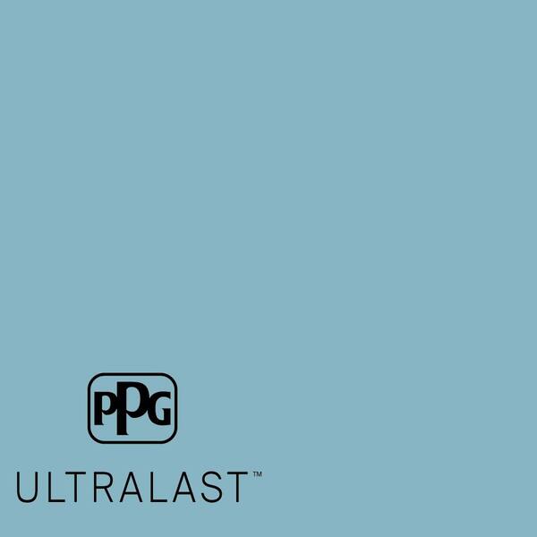 PPG UltraLast 1 qt. PPG1151-4 Crystal Lake Matte Interior Paint and Primer