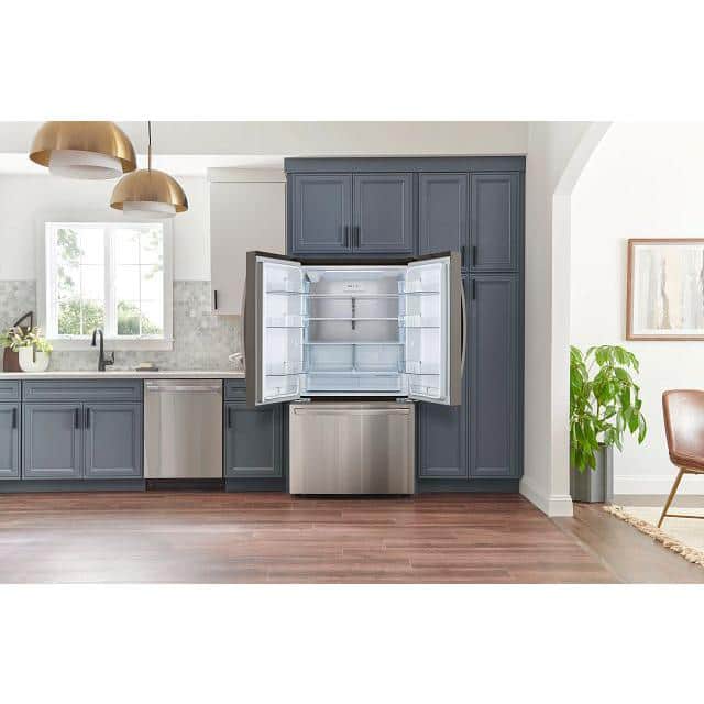 27 Cu. Ft. Stainless Steel Smart French Door Refrigerator with Ice Maker
