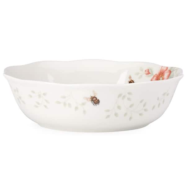 Lenox Butterfly Meadow 32 oz. Porcelain Multi Color Soup Bowl