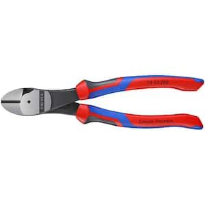 8 in. High Leverage Angled Diagonal Comfort Grip Cutting Pliers