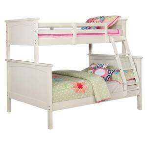 Marci White Bunk Full Bed