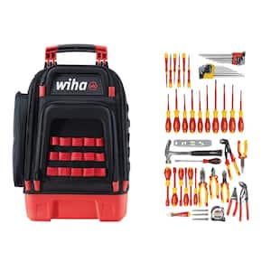 59-Piece Master Electrician's Insulated Tool Kit in Heavy-Duty Backpack