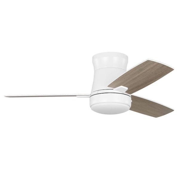 Hampton Bay FAN 新品未使用　42インチシーリングファン Hampton Bay Bellport 42 in. Matte White Flush Mount Standard