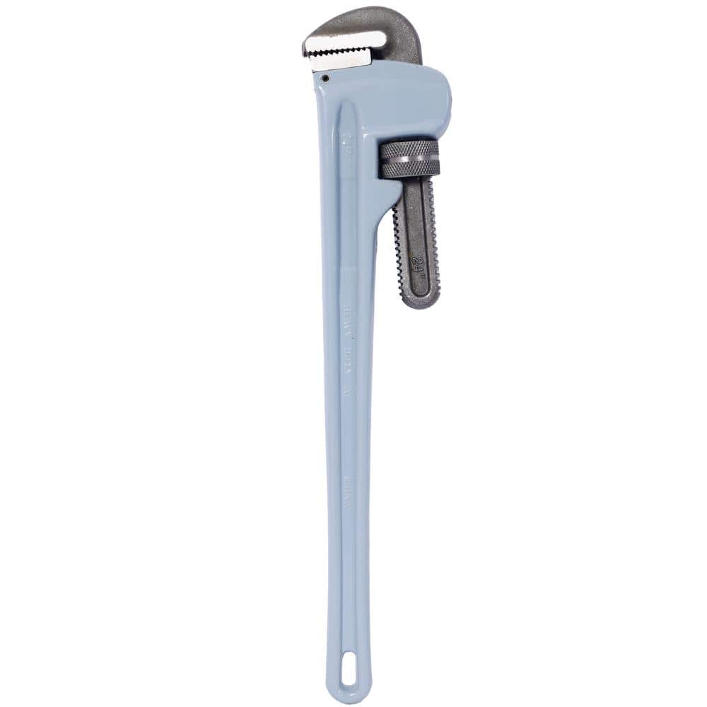 24 inch Pipe Wrench Aluminum Straight Pipe Wrench Heavy Duty Plumbers Wrench, Hangable Design price history on PriceWatchPro