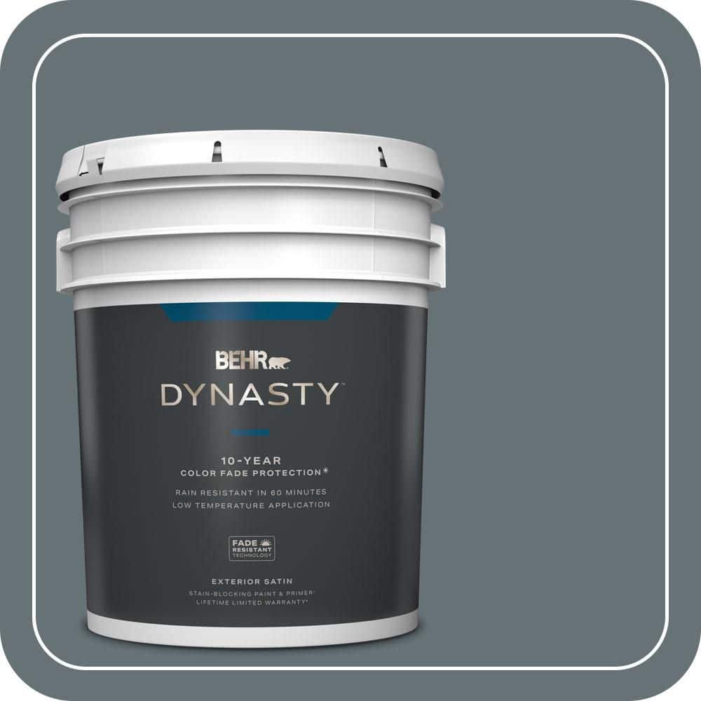 5 gal. #ECC-22-3 Rain Shadow Satin Enamel Exterior Stain-Blocking Paint & Primer price history on PriceWatchPro