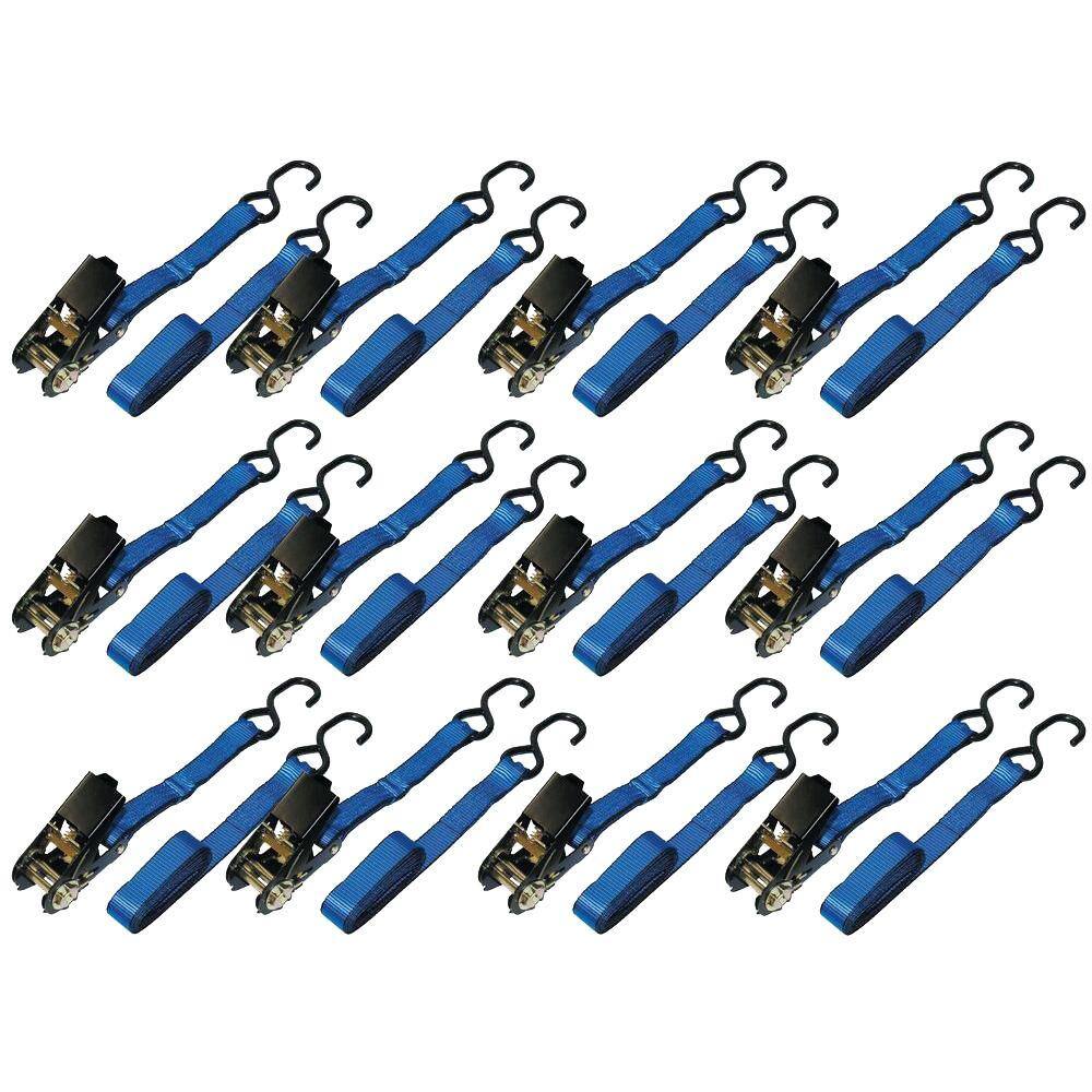 Ready Pack 1 in. x 6 ft. Ratchet Tie-Down Strap with 1200 lbs./S-Hook (12 per Box) price history on PriceWatchPro