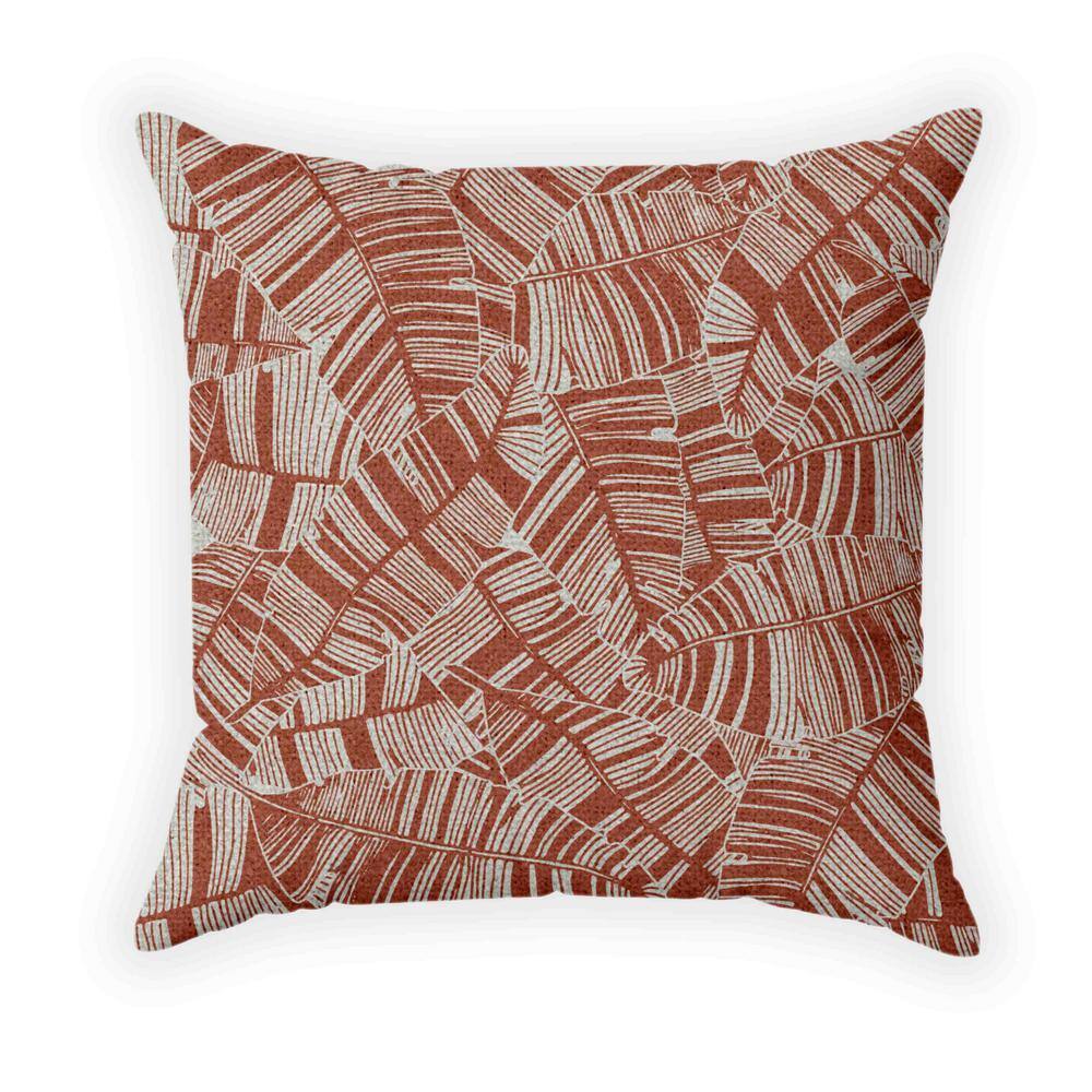 18 in. x 18 in. Outdoor Multi-Printed Recyled Polyester Throw Pillow