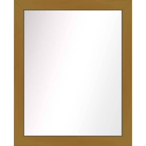 PTM Images Medium Rectangle Antique Gold Art Deco Mirror (31.5 in. H x 25.5 in. W)