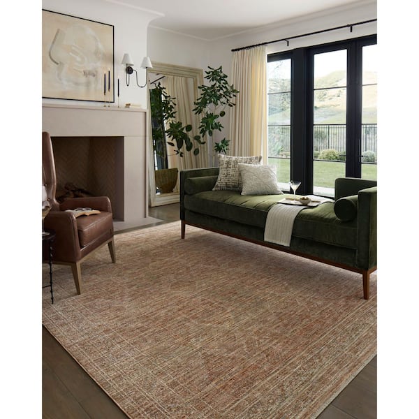 Loloi Tabitha Clay / Natural 2 ft. x 3 ft. 4 in. Traditional