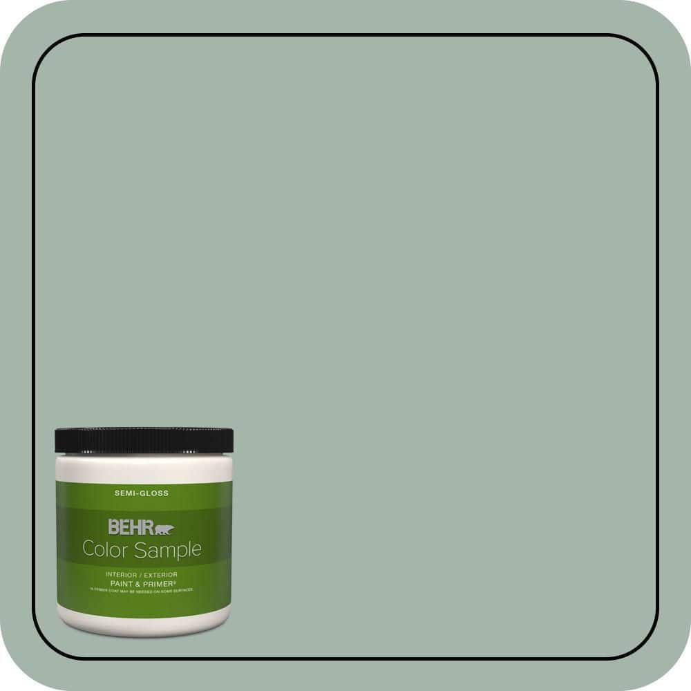 8 oz. #460E-3 Smokey Slate Semi-Gloss Interior/Exterior Paint & Primer Color Sample price history on PriceWatchPro