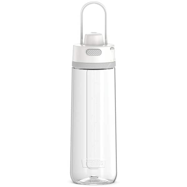Thermos Guardian 24 oz. Sleet White Hard Tritan Plastic Vacuum-Insulated  Water Bottle TP4329CL6 - The Home Depot